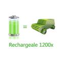 1pcs 9v Battery Charger + 1pcs 9v Rechargeable Battery, Rechargeable DoublePow Battery + Charger Combo Pack - Battery - Battery. 