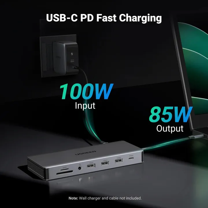 UGREEN%20USB%20C%20Docking%20Station%2013%20in%201%204K%20Triple%20Display%20Dual%20HDMI%2010Gbps%20USB%20C%20HUB%20100W%20PD%20SD/TF%20for%20MacBook%20Pro%20Air%20Dell%20XPS%20-%20Image%204