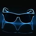 LED Sound Reactive Party Glasses EL Wire Flash Glass Party Supplies Halloween party Bar Decorative Luminous Glasses. 