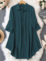 Dubai Cherry Puff Sleeve Shirt for Women and Girls - Casual and Stylish. 
