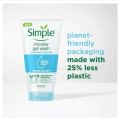 International Simple Water Boost Micellar Facial Gel Wash - 150ml. 