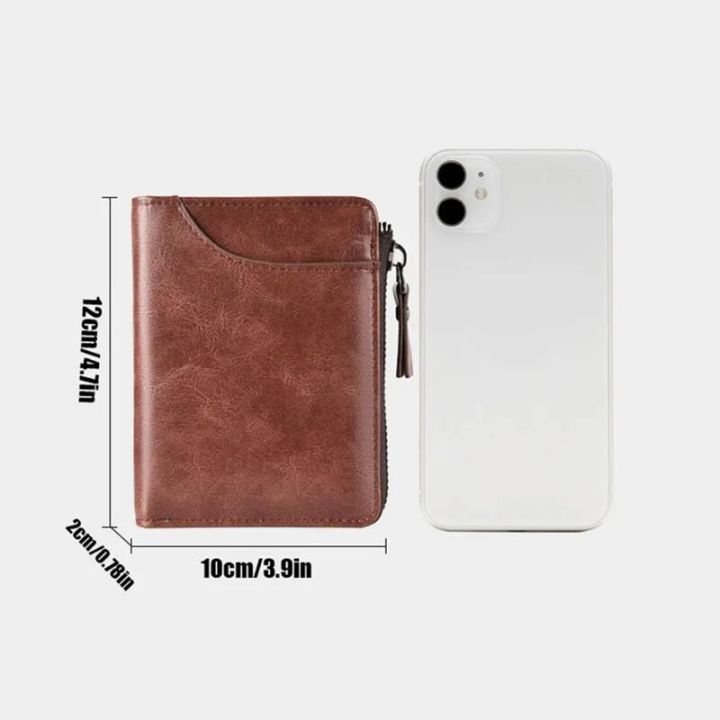 Fashion%20Men's%20Leather%20Wallet%20RFID%20Anti%20Theft%20Male%20Business%20Card%20Holder%20Man%20Money%20Bag%20Purse%20Zipper%20Wallet%20for%20Men%20-%20Image%206