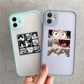 【Ice Queen song】 2023 Phone Cases for IPhone 12 Mini 13 14 11Pro Max X XR XS MAX 6s 7 8 plus SE 2020 Anime My Hero Academia Hard Shockproof Back Cover.