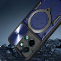 PlusCase for Vivo Y28 4G 360° Rotate Ring Stand Full Protection Slide Lens Cover Shockproof Case. 