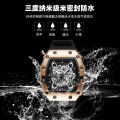 Foreign Trade Watch New Men's Watch Waterproof Luminous Calendar Large Dial Quartz Watch Generation. 