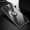 Phone case ZTE Blade V50 Design Soft Clear Transparent Protector Shockproof Car Adsorb Holder Ring Back cover ZTE Blade V50 Design case. 