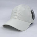 White 100% Cotton Cap For Men. 