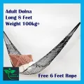 Premium Handmade Dolna Hammock – Nylon & High-Quality Yarn, 7.5ft+ Length, Strong & Comfortable.