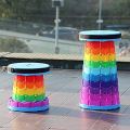 Portable Retractable Stool Outdoor Safe Stable Folding Camping Fishing Chair. 