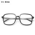 OQ BOGA 2 Colors Women Outdoor Fashion Decorate Square Frame Glasses Female Eye Protection Plastic Full Rim Eyewear.
