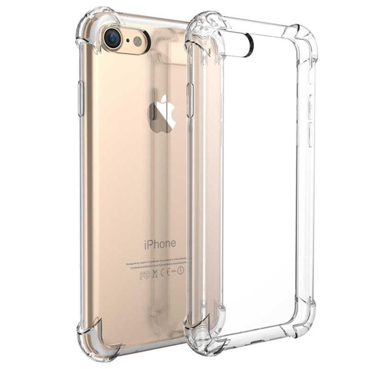Soft Silicone Case For Apple iPhone 7/8 Clear Shockproof TPU Bumper Case  For Apple iPhone 7/8 Transparent Phone Back