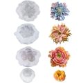 Baking Tool Realistic 3D Flower Silicone Mold Nonstick Flexible Mousse Cake Decorating DIY Candle Mold Cake Baking.