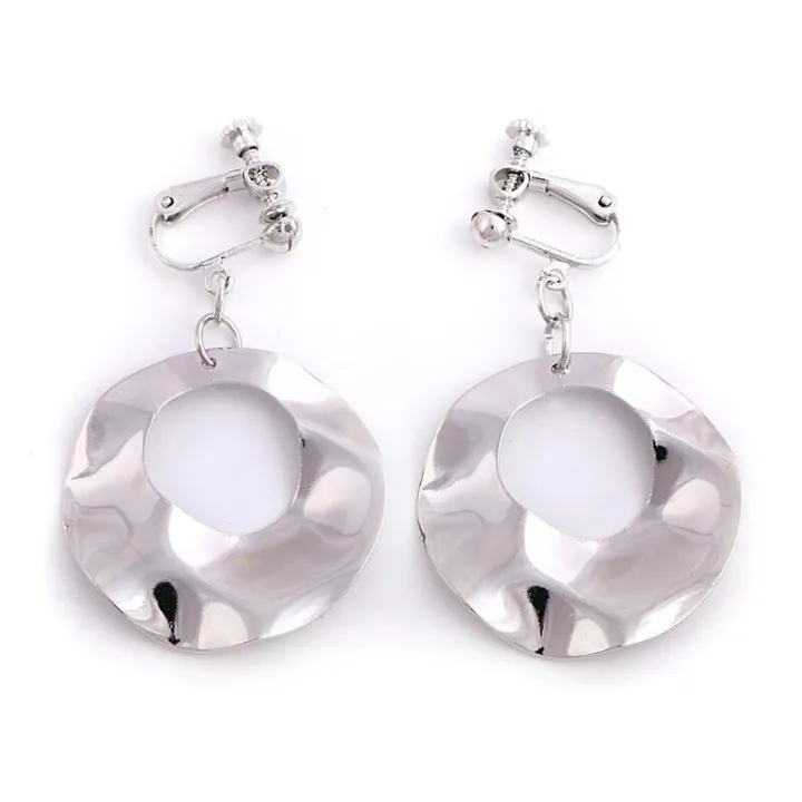 %E3%80%90beauty%20code%20store%E3%80%91Geometric%20Round%20Clip%20No%20Ear%20Hole%20Metal%20Water%20Ripple%20Rounds%20Earrings%20Piercing%20Women%20Jewelry%20CE117%20-%20Image%204