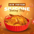🔥Air Fryer Silicone Baking Tray Red color. 