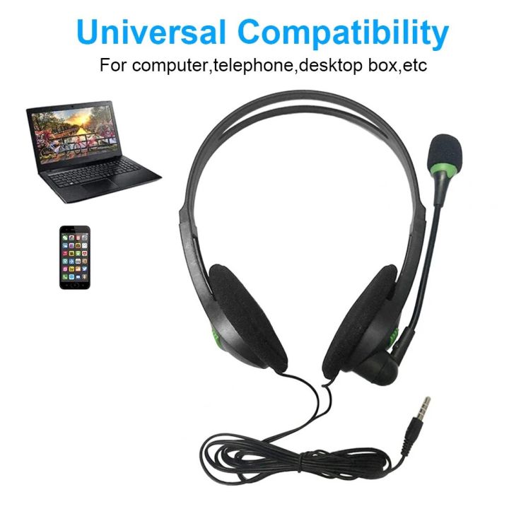 3.5mm/USB%20Wired%20HD%20Voice%20Business%20Headphones%20With%20Microphone%20Noise%20Cancelling%20Adjustable%20Office%20Headset%20For%20PC/Laptop%20-%20Image%204