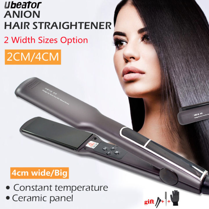 Profession Salon MCH Ceramic Wide Plate Hair Straightener-3D Floating Styling Tools-509-Two Specifications