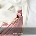 DishyKooker Retro Plaid Baguette Underarm Bag Pu Leather Zipper Shoulder Bag For Women Valentines Gifts. 