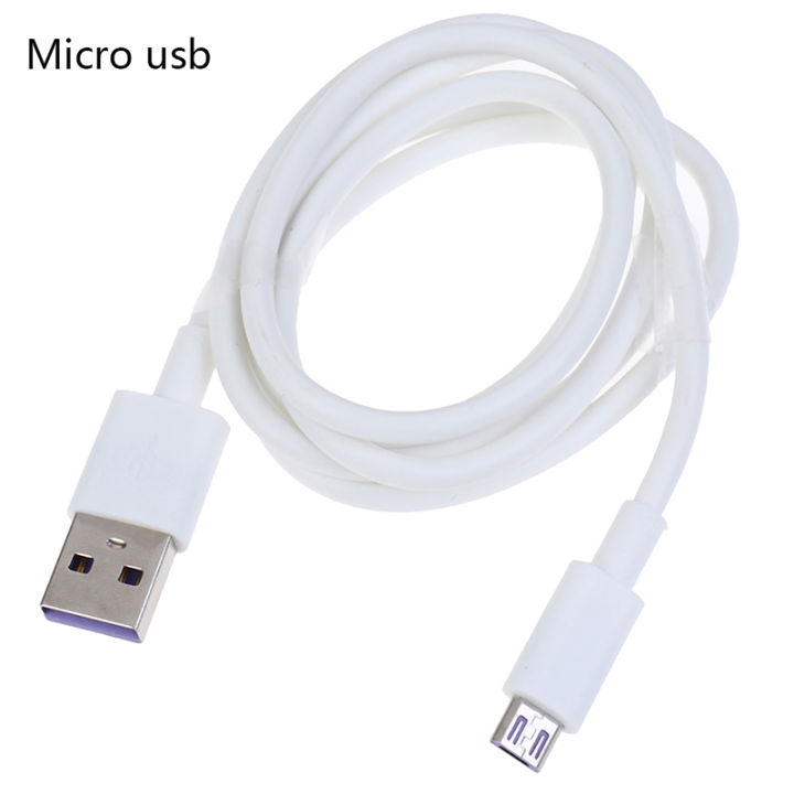 【VA VA VOOM】(New) 5A micro USB/Type-C cable fast charge cable Android USB data sync charger cables Cherry Super Store