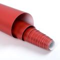 Satin Matte Chrome Metallic Red Vinyl Film Wrap Car Sticker Bubble Free 30*150cm. 