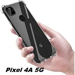 For Google Pixel 4A 5G Flexible Clear Transparent Soft TPU Back Case Cover