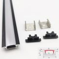 Black U/V/YW Style Shaped 50cm Silver Aluminium LED Bar Light Channel Holder Cover Connector LED Strip Light Bar Cabinet Lamp. 