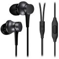 Xiaomi Mi Earphone Basic in Ear Wired Earphones with Mic, Ultra Deep Bass & Aluminium Alloy Sound Chamber (Black) (YDJC01JY).