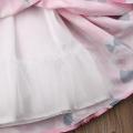 Baby Girl Floral Clothes Newborn Ruffle Short Sleeve Dress. 