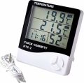 Digital Thermo Hygrometers Thermometer Hygrometer Weather Station Temperature Humidity Meter Indoor Outdoor Sensor Probe.