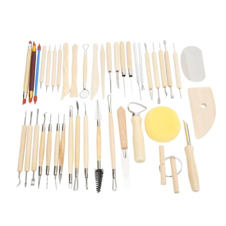 Clay Tools, Clay Sculpting Tools Portable for Craft Projects for Clay Pottery Sculpture