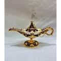 Aladin Lamp / Prodip Showpiece Magic Lamp/ Classic Metal Carved Aladdin Lamp Light Wishing Tea Oil Pot and jewelry box. 