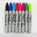 Sharpie Sharp Anti-Fading Marker Pen Color Oily Marking Pen Signature Pen Can Be Marked on Any Surface. 
