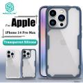 Nillkin for iPhone 14 Pro Max 6.7 Transparent Silicone Back Cover iPhone 14 Pro Max - Phone Back Cover. 