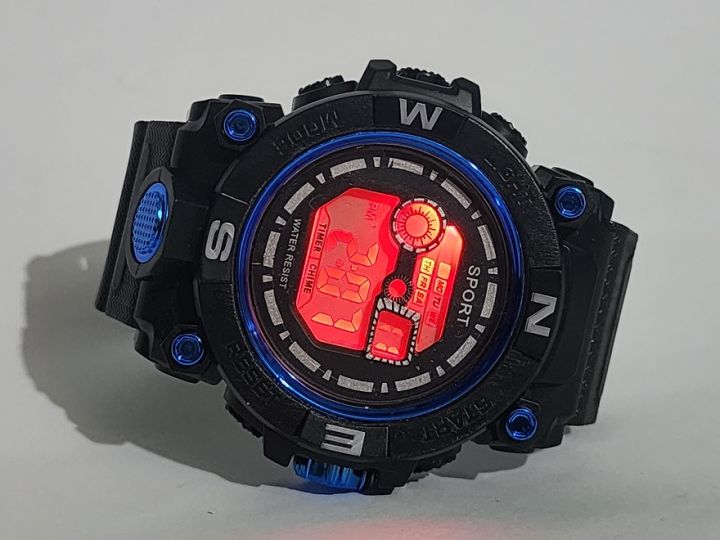 Waterproof%20Digital%20looking%20Wristwatch%20For%20%20Boys%20%20-%20blue%20-%20Image%202