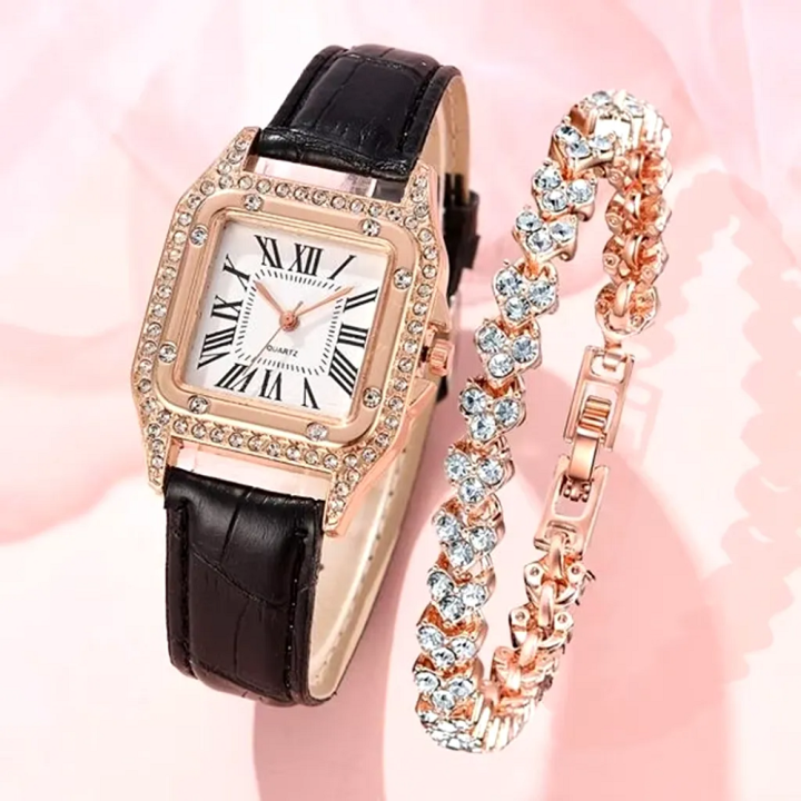 New%20Fashionable%20Leather%20Belt%20Square%20Watch%20&%20Bracelet%20For%20Women%20Gift%20Item%20With%20BOX%20-%20Image%202