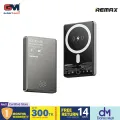 REMAX RPP-109 Vocard Pro Series Ultra Slim 20W PD Magnetic Wireless Metal Body 10000mAh Power Bank - Grey. 