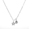 【Innovative design】Jewelry Korean fashion simple five-pointed star bell short necklace cute delicate clavicle chain female student necklace.
