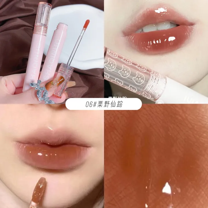Sagino%20Bubble%20Bear%20Lip%20Glaze%20Light%20and%20transparent%20mirror%20glass%20lips%20are%20moisturizing%20and%20easy%20to%20color,%20showing%20white%20lipstick,%20women's%20affordability%20-%20Image%206