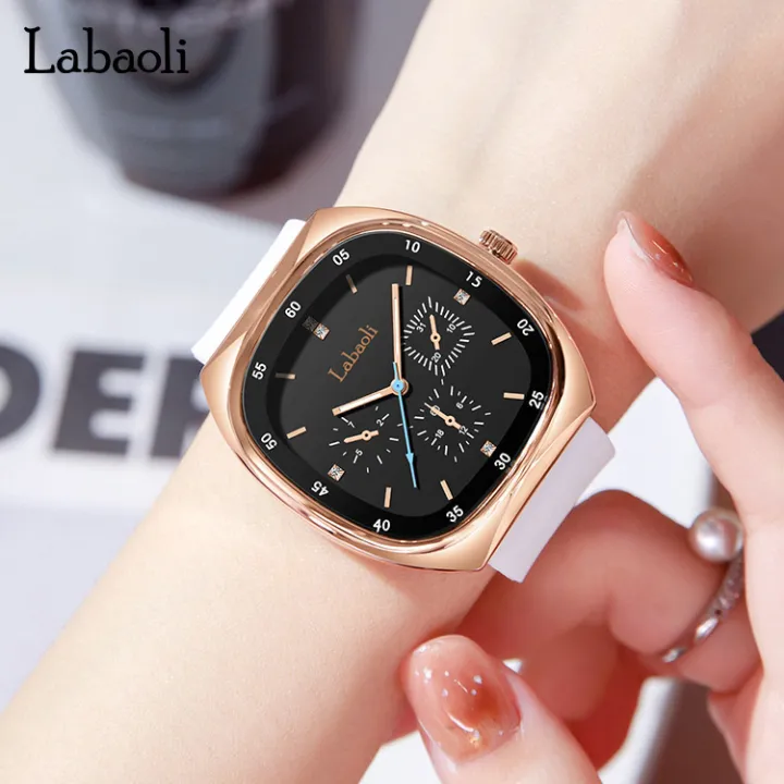 New%20Laboli%20Women's%20Watch%20Silicone%20Band%20Generous%20Watch%20Quartz%20Watch%20Waterproof%20Watch%20-%20Image%203