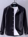 New Stylish Trendy Cotton Oxford Long Sleeve Casual Shirt For Men. 