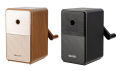 Deli E71160 Retro Speaker Styling Rotary Pencil Sharpener. 