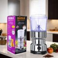 Nima 2 in 1 Grinder and Juicer Blender with CS5420 motor and Engfee load protector 10 blade 14 Blade  300-370watt. 