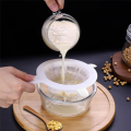 2 Pcs Plastic Nylon Food Strainer Yogurt Mesh Strainer with Handle for Kitchen Juicing 100/400 Mesh. 