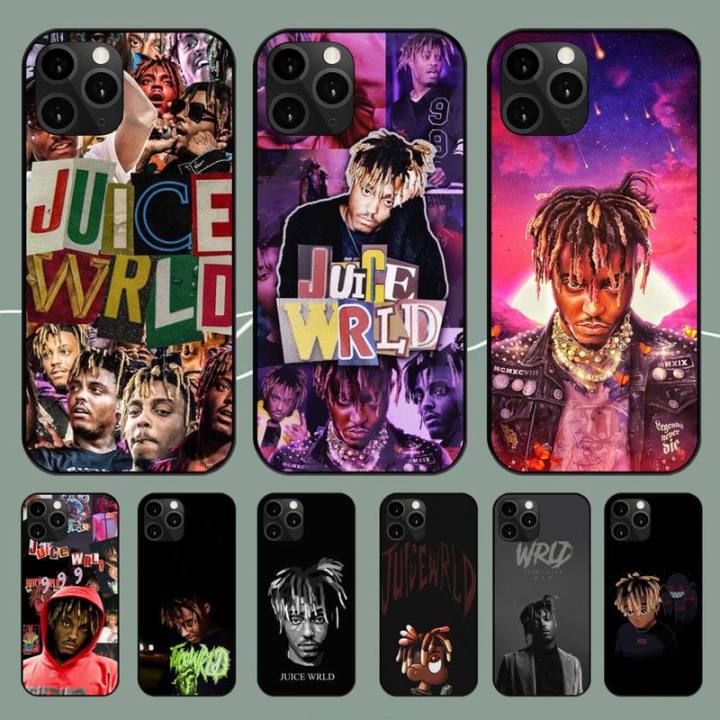 Rapper Juice WRLD Phone Case For iPhone 11 12 Mini 13 14 PRO