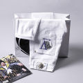 2022Spring and Summer Embroidered Jeans Men's European Station Korean Style Slim-Fitting Ankle-Tied Stretch Fashion European Goods Men's Pants.