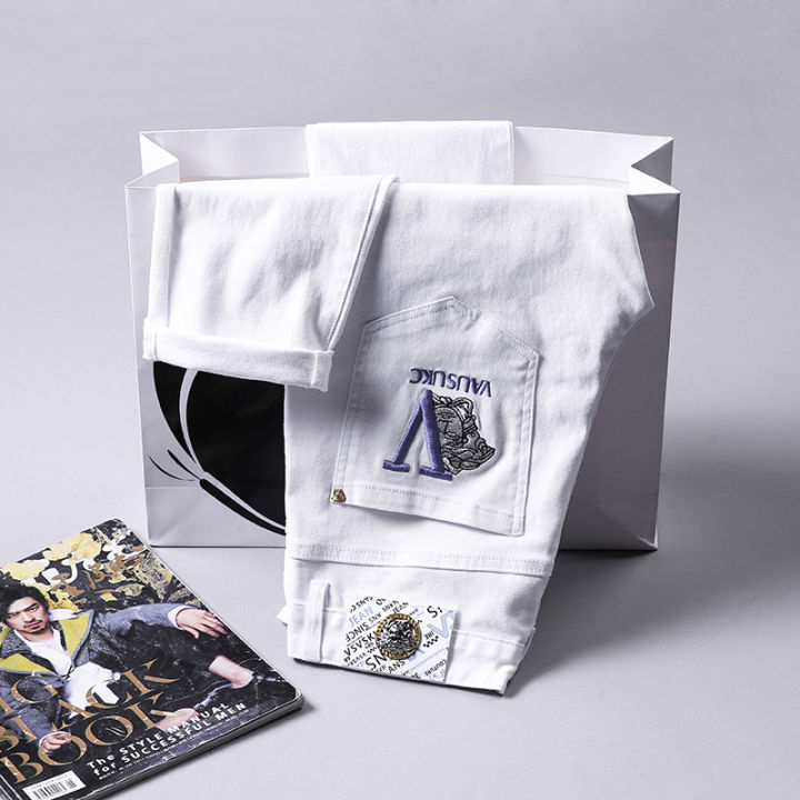 2022Spring%20and%20Summer%20Embroidered%20Jeans%20Men's%20European%20Station%20Korean%20Style%20Slim-Fitting%20Ankle-Tied%20Stretch%20Fashion%20European%20Goods%20Men's%20Pants%20-%20Image%202