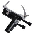 Microscope Attachable Mechanical Stage X-Y Moveable Caliper Vernier With Scale.