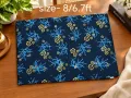 Safe Waterproof Washable bed sheet Urine Mat full bed Multicolor.