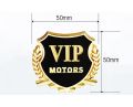 Car Sticker VIP Motors Emblem Badge Decal.