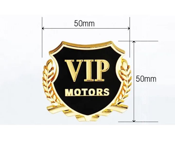 Car%20Sticker%20VIP%20Motors%20Emblem%20Badge%20Decal%20-%20Image%204