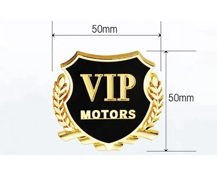 Car%20Sticker%20VIP%20Motors%20Emblem%20Badge%20Decal%20-%20Image%204